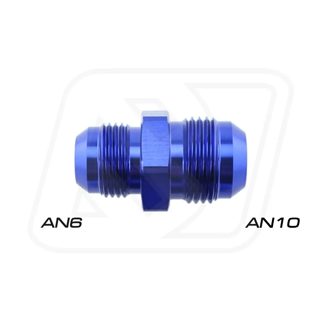 Billion ข้อลดเกลียว AN6 ออก AN10 [BLUE]