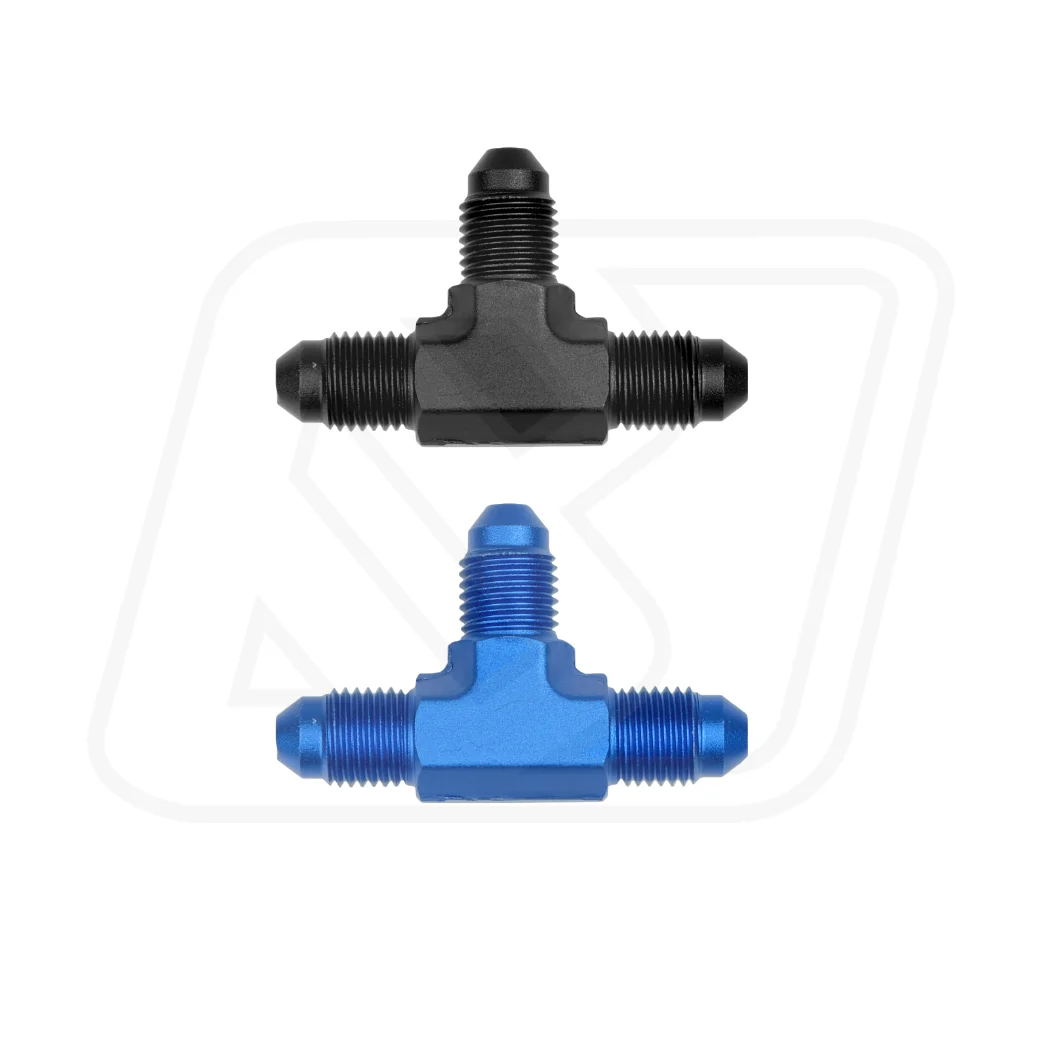 Billion ข้อต่อสามทาง T ออกเกลียว AN3 (BLUE/BLACK)