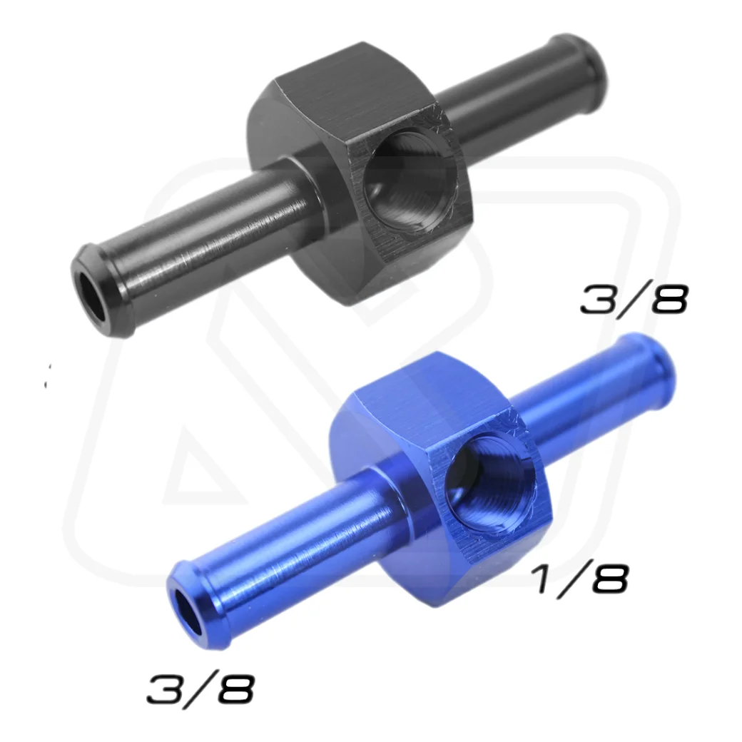 Billion Adapter Fuel Press 1/8 ออกหางปลา (3/8) [BLACK]