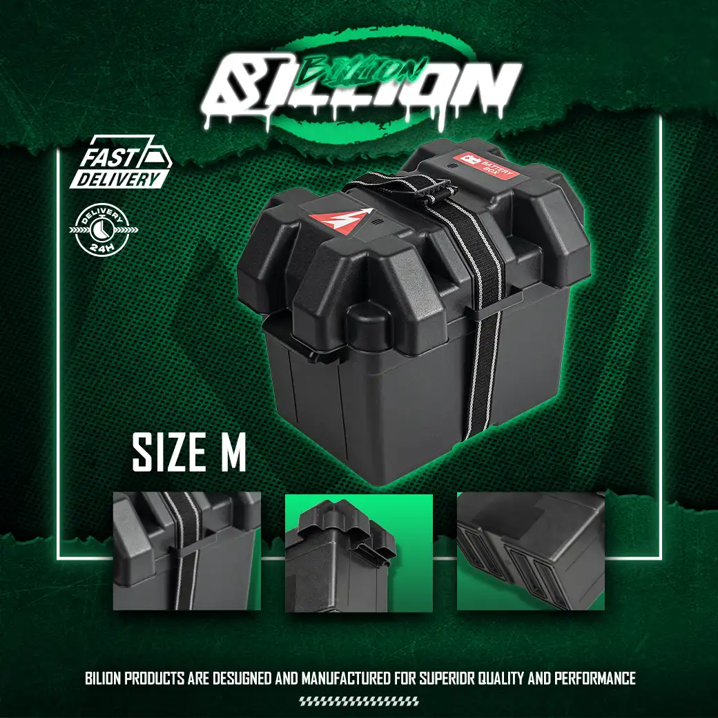 Billion กล่องแบตเตอรี่ ขนาดกลาง V3. (260x180x250mm.)