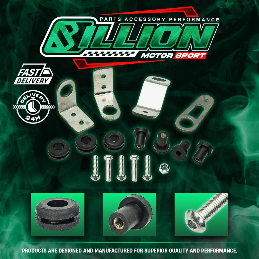 Billion ชุดหูยึดหม้อน้ำสแตนเลส Honda EG EK DC2 Swap เครื่อง K-series