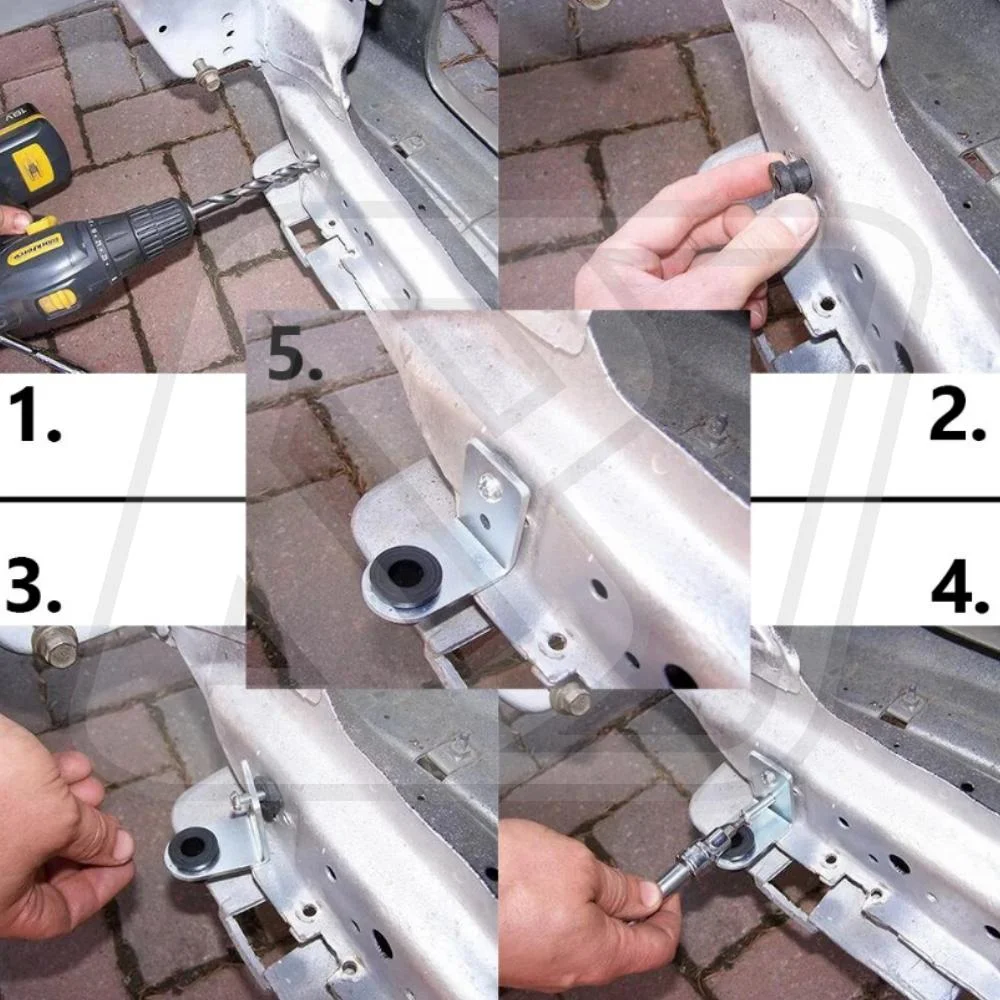 Billion ชุดหูยึดหม้อน้ำสแตนเลส Honda EG EK DC2 Swap เครื่อง K-series