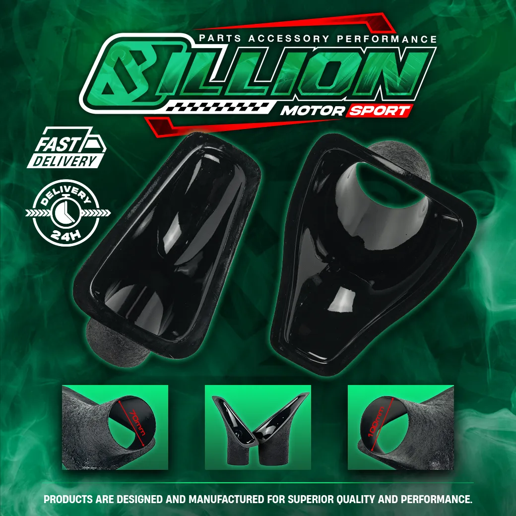 Billion ช่องดักลมไฟเบอร์ NACA Duct Hood (102mm.)