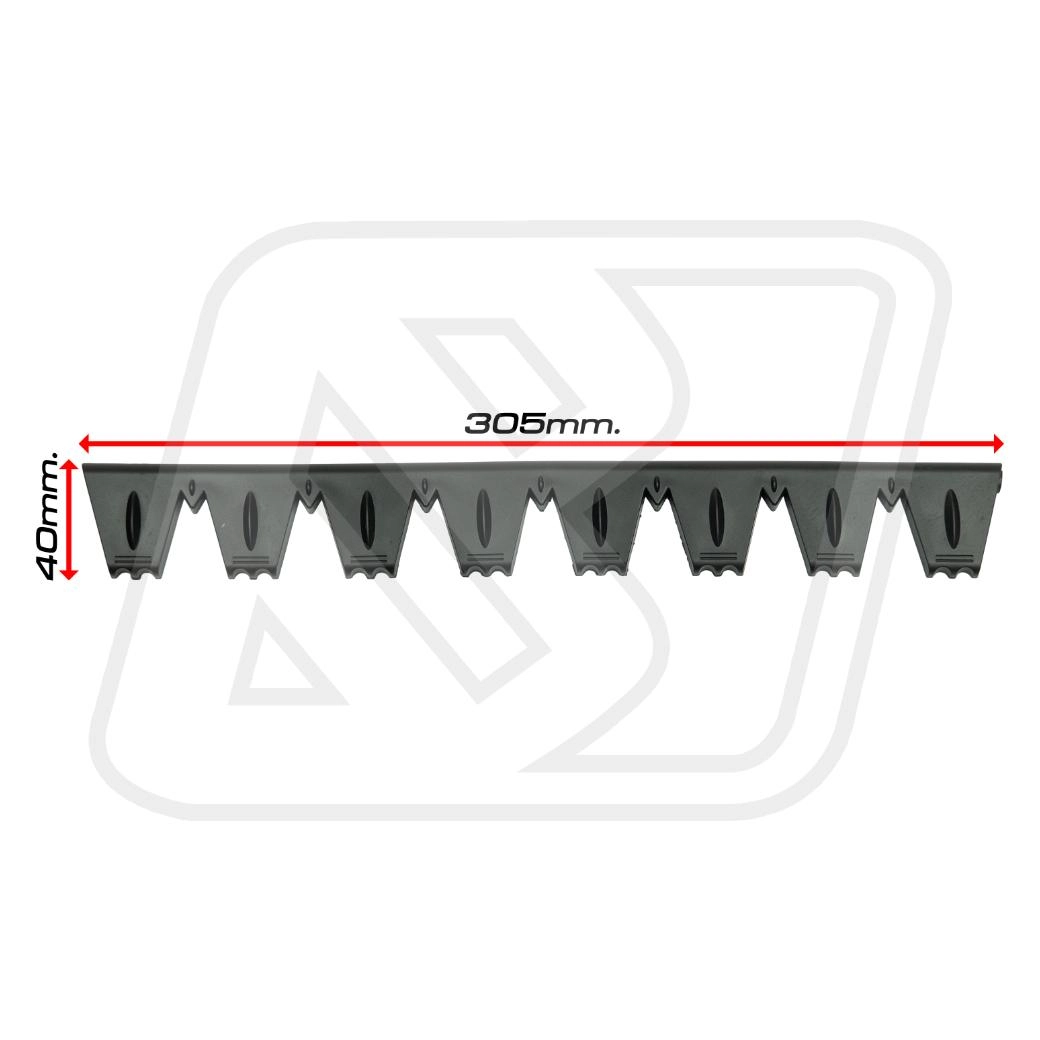 Billion ยางกันกระแทกกันรอย ลิ้นหน้า + กันชน (Front Bumper Lip Protector)