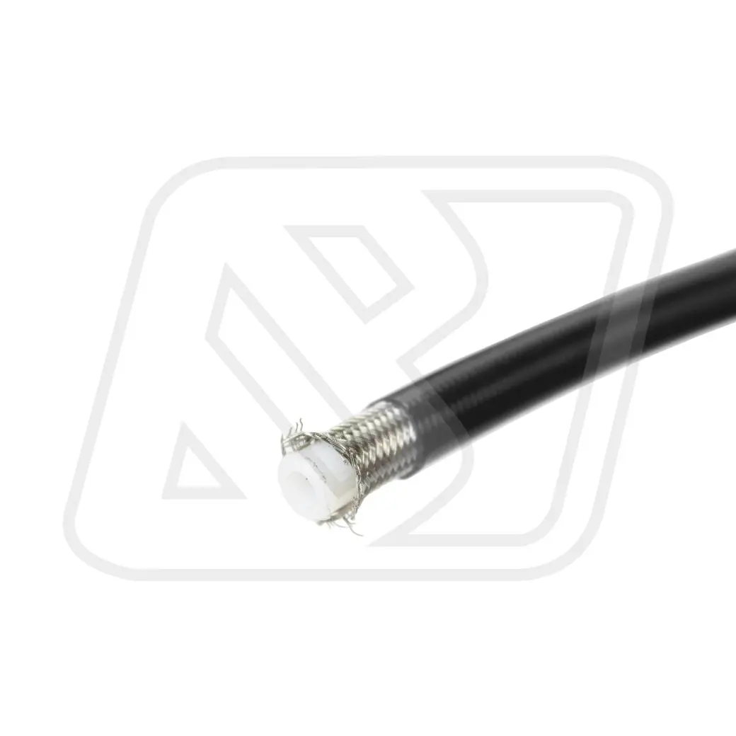 Billion สายน้ำมันเบรค PTFE AN3 สีดำ | สายเบรคถักแรงดันสูง ทนความร้อน [ราคาต่อฟุต]