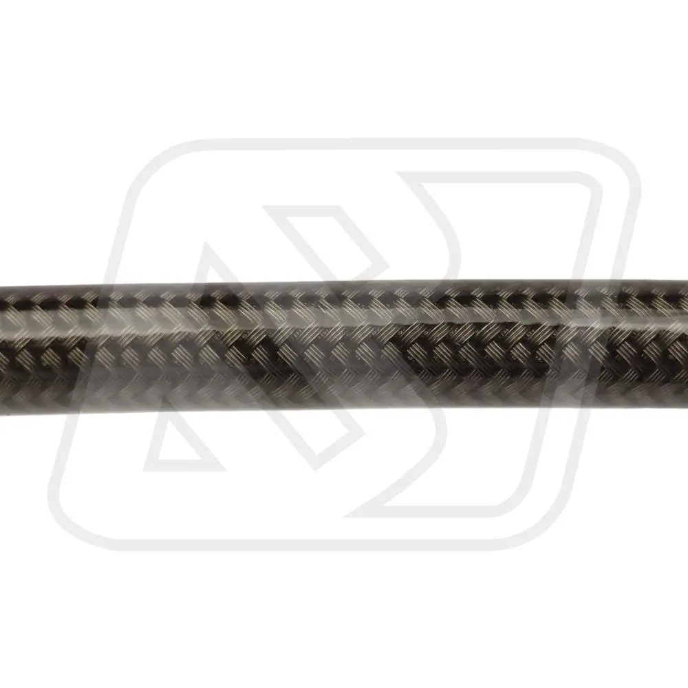 Billion สายน้ำมันเบรค PTFE AN3 สีดำ | สายเบรคถักแรงดันสูง ทนความร้อน [ราคาต่อฟุต]