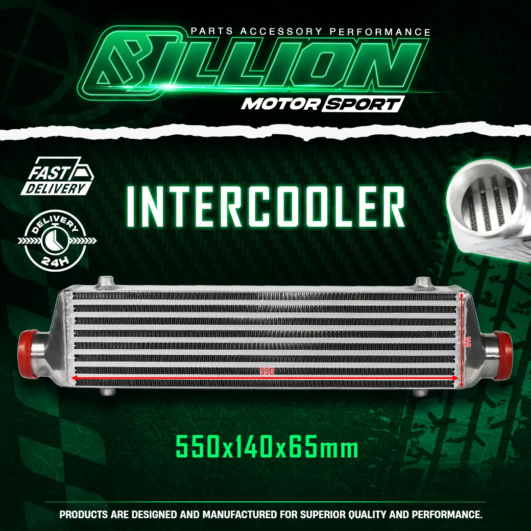 อินเตอร์คูลเลอร์ Billion ขนาด 550x140x65mm. (หลอดเหลี่ยม)