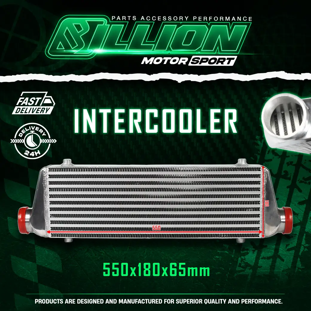 อินเตอร์คูลเลอร์ Billion ขนาด 550x180x65mm. (หลอดเหลี่ยม)
