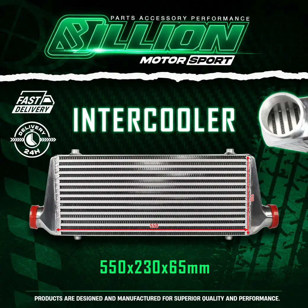 อินเตอร์คูลเลอร์ Billion ขนาด 550x230x65mm. (หลอดเหลี่ยม)