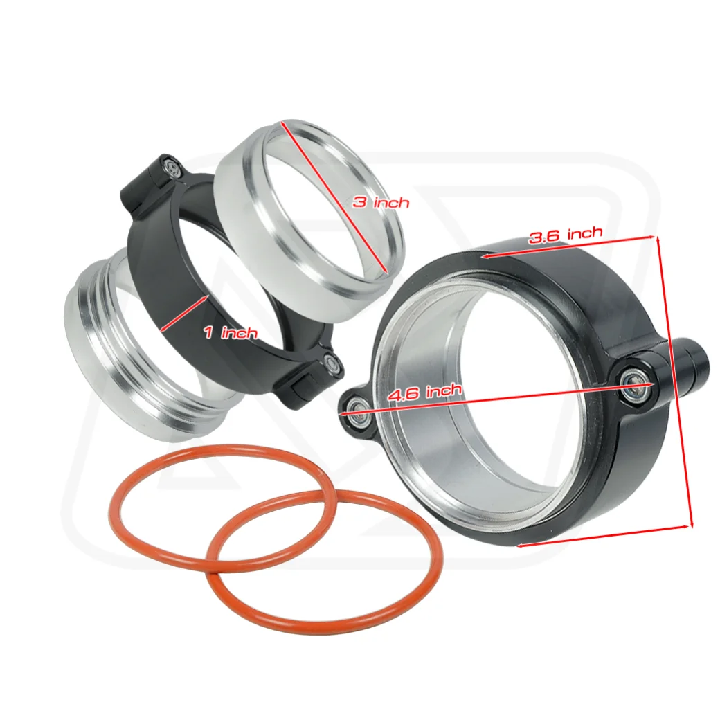 Billion V-Band Clamp เข็มขัดรัดท่ออินเตอร์ อลูมิเนียม [3Inc]