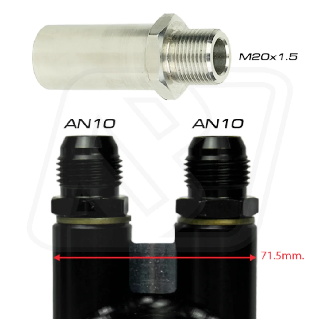 อแดปเตอร์ออยแยก Billion AN10 ทรงสูง M20x1.5 (SUBARU)