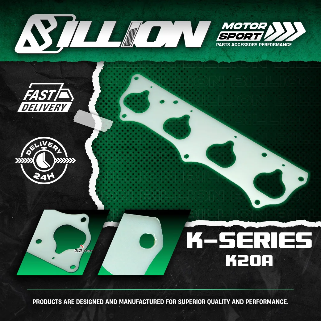 Billion ปะเก็นท่อร่วมไอดี K-Series ยูรีเทน (K20A)