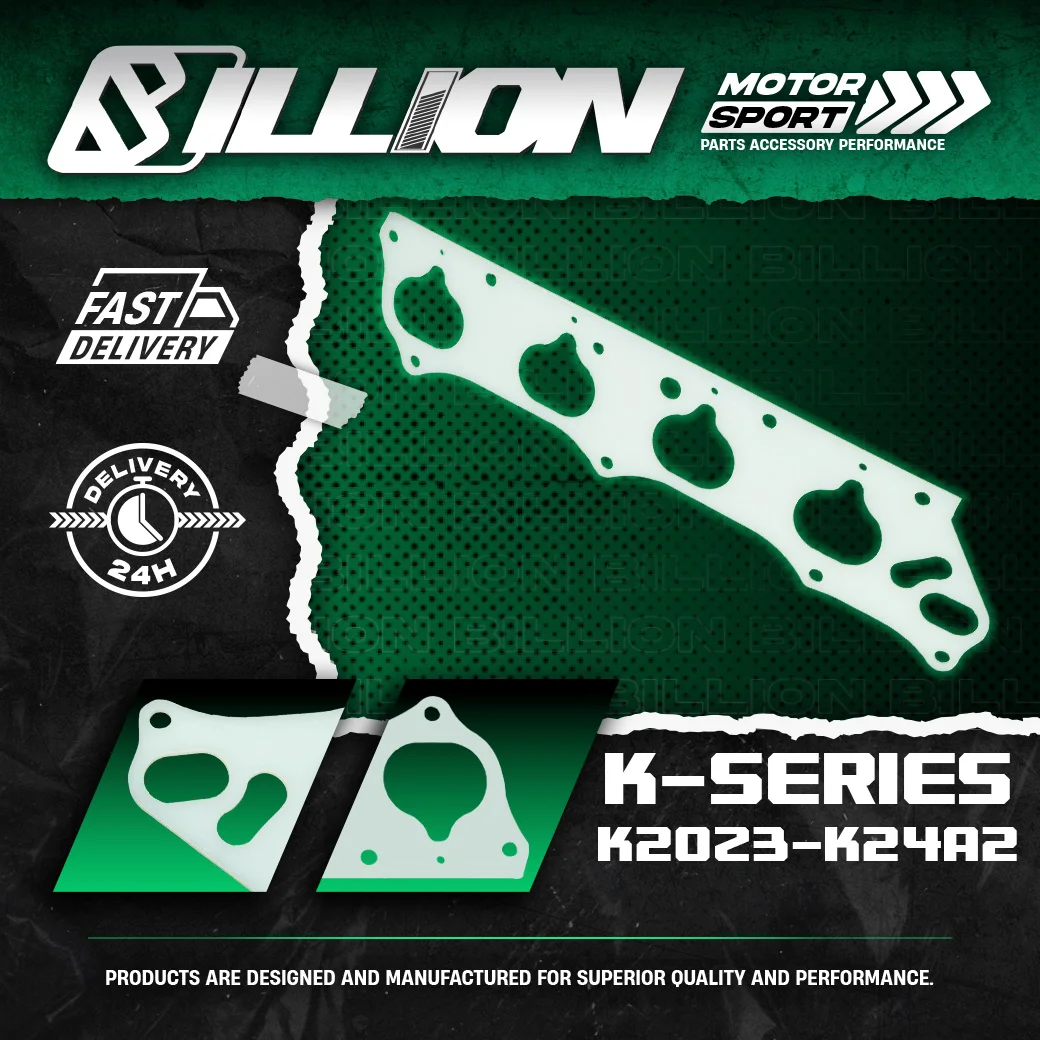 Billion ปะเก็นท่อร่วมไอดี K-Series ยูรีเทน (K20Z3-K24A2)