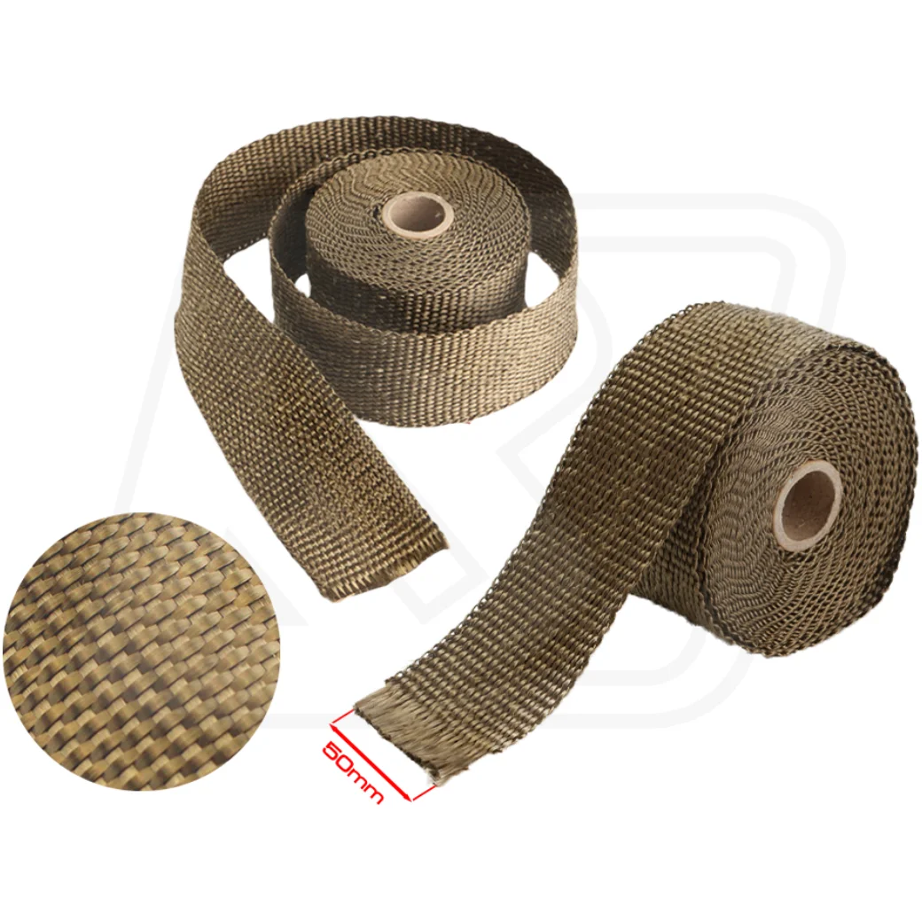 ผ้าพันท่อไอเสีย Billion สีไทเท ยาว 15 เมตร