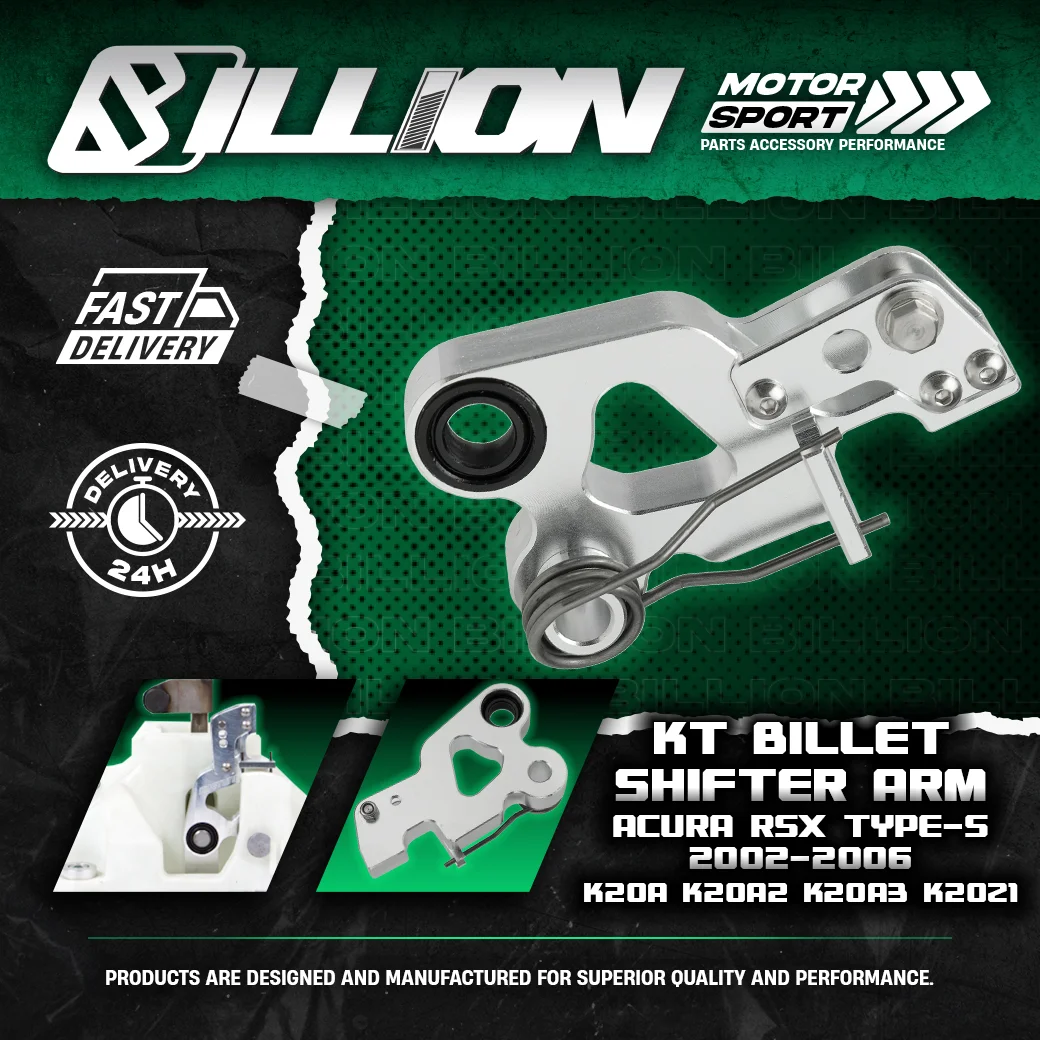 Billion Billet Shifter Arm สำหรับ ACURA RSX TYPE-S 2002–2006 [K20A/K20A2/K20A3/K20Z1]
