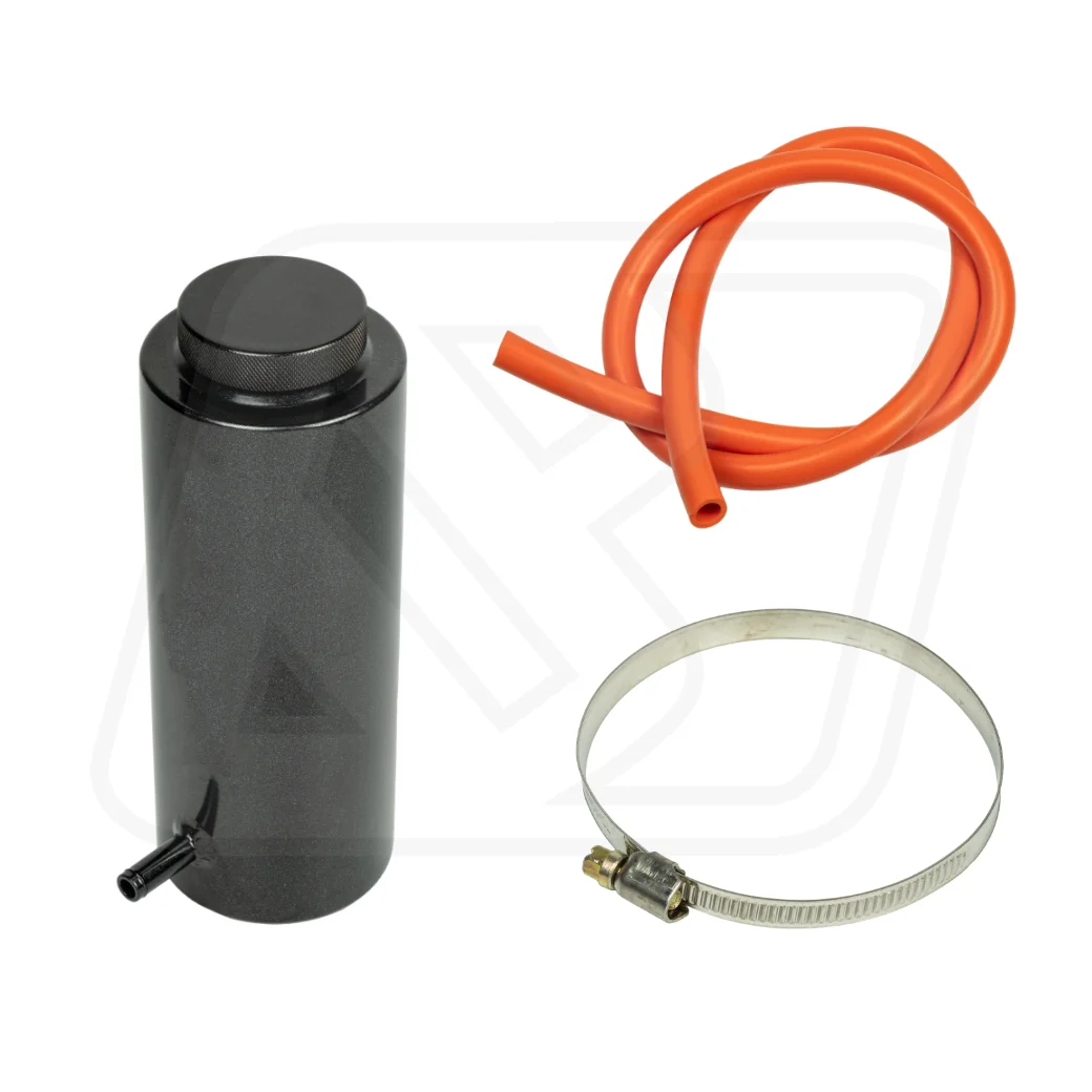 Billion ถังพักน้ำกลม พร้อมท่อซิลิโคน [BLACK]