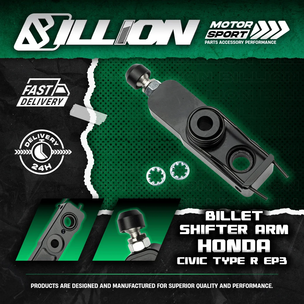 Billion Billet Shifter Arm Honda Civic TYPE R EP3 CNC Billet