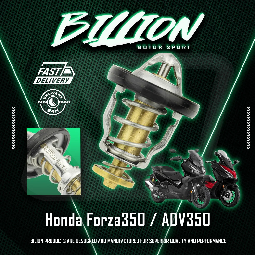 Billion Thermostat 68° วาล์วน้ำ Billion 68 องศา (19300-K1B-T01) สำหรับ Honda Forza350 / ADV350