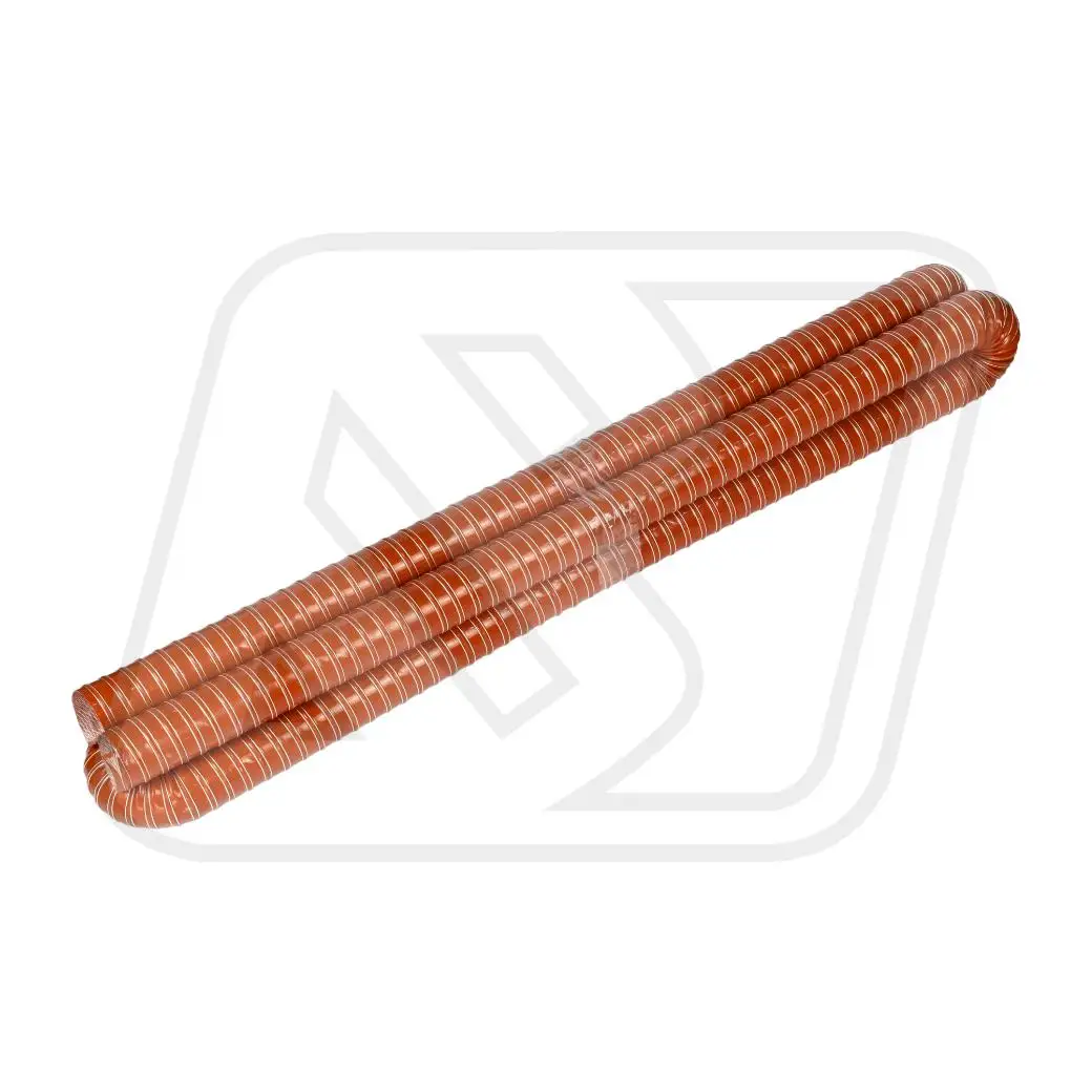 ท่อผ้าใบเคลือบซิลิโคน Billion ขนาด 102 mm ยาว 4 เมตร ทนความร้อนสูง