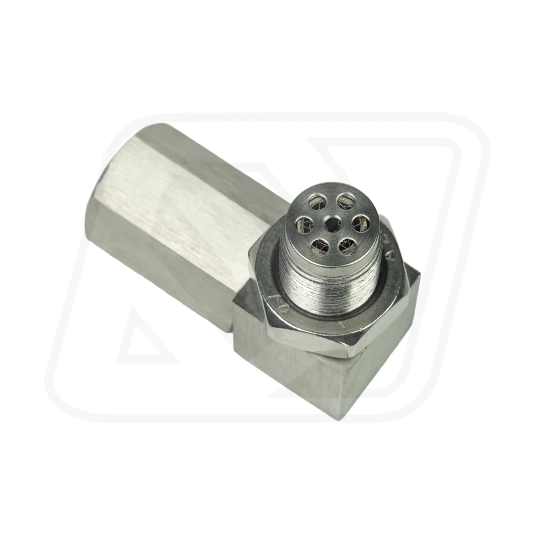 Billion ตัวหลอก O2 Sensor แบบงอ 90 องศา สแตนเลส (Oxygen Sensor Spacer)