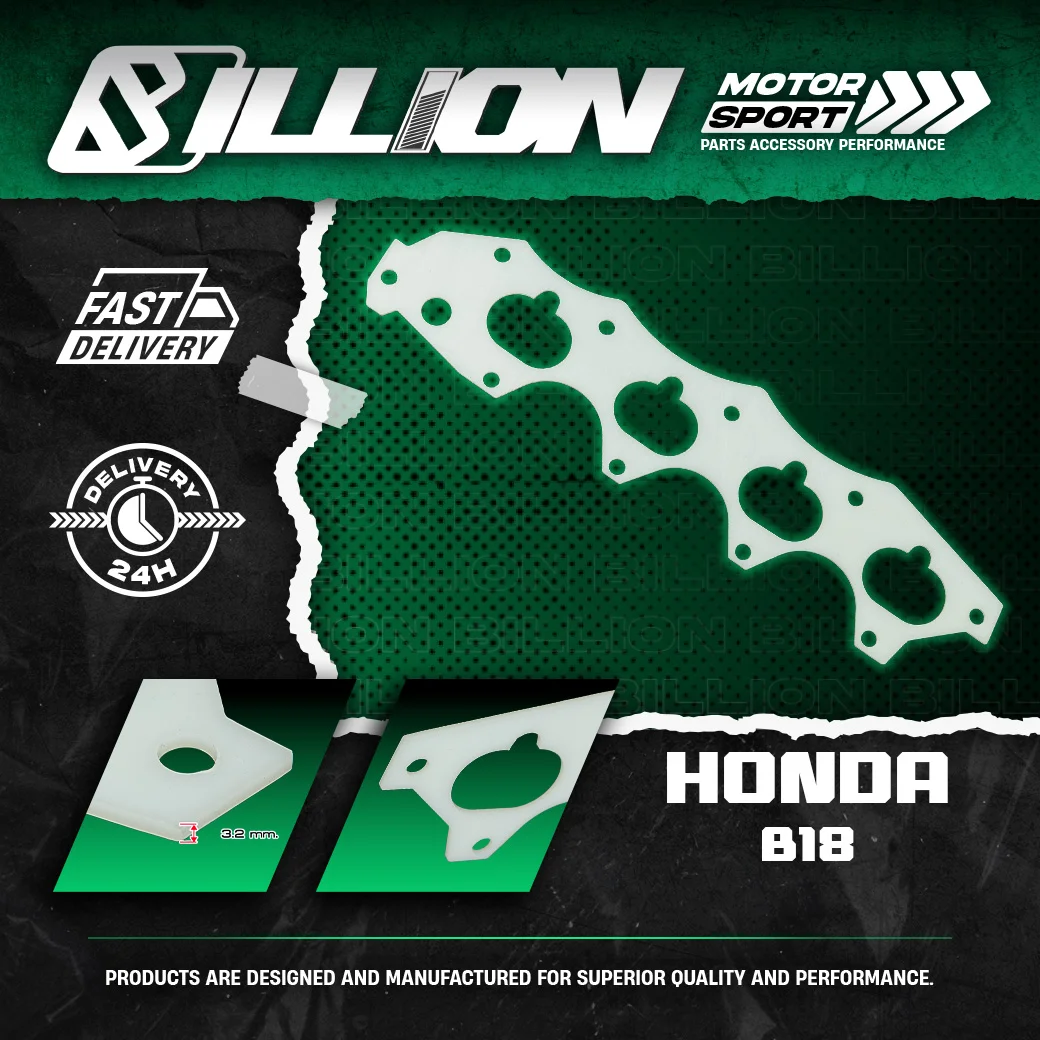 Billion ปะเก็นท่อร่วมไอดี เครื่อง (B18)