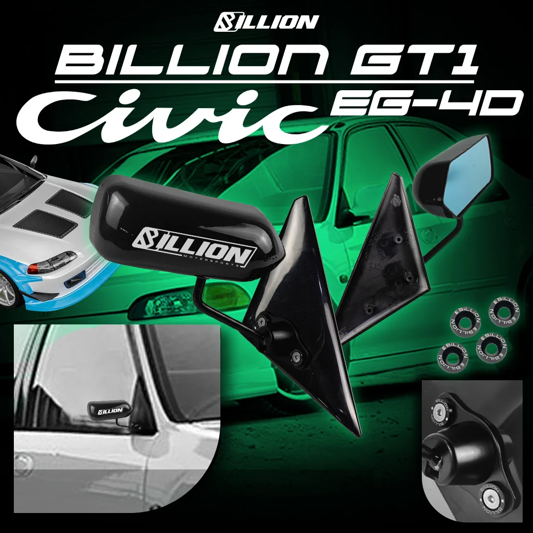 กระจกมองข้าง Billion GT1 Honda Civic EG4D