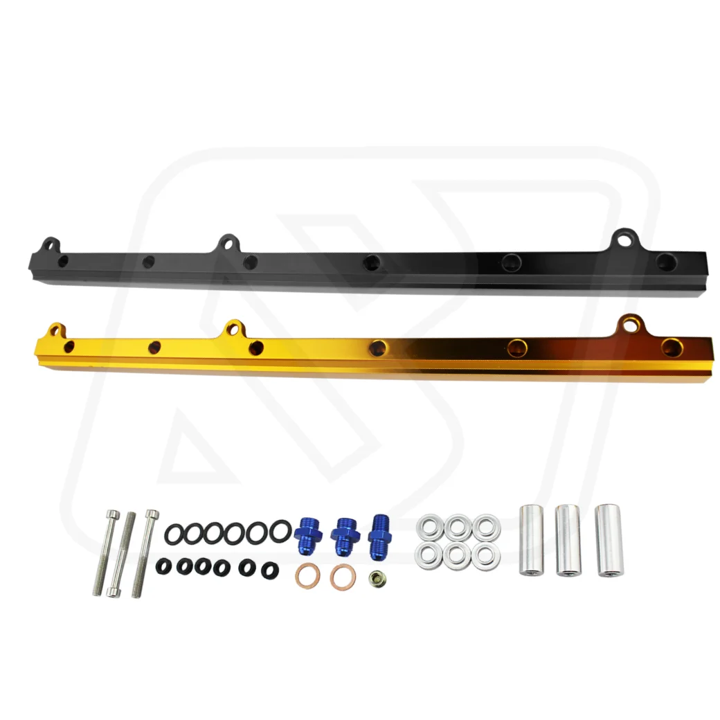 Billion รางหัวฉีด Toyota เครื่อง 1JZ [BLACK / GOLD]