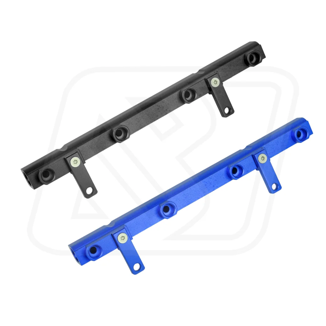 รางหัวฉีด Billion สำหรับ NISSAN เครื่อง SR20 (S14) สีดำ / สีน้ำเงิน