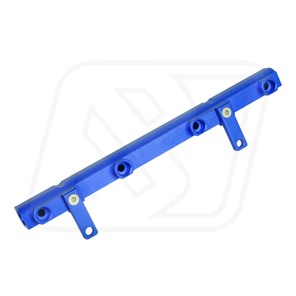 รางหัวฉีด Billion สำหรับ NISSAN เครื่อง SR20 (S14) สีดำ / สีน้ำเงิน