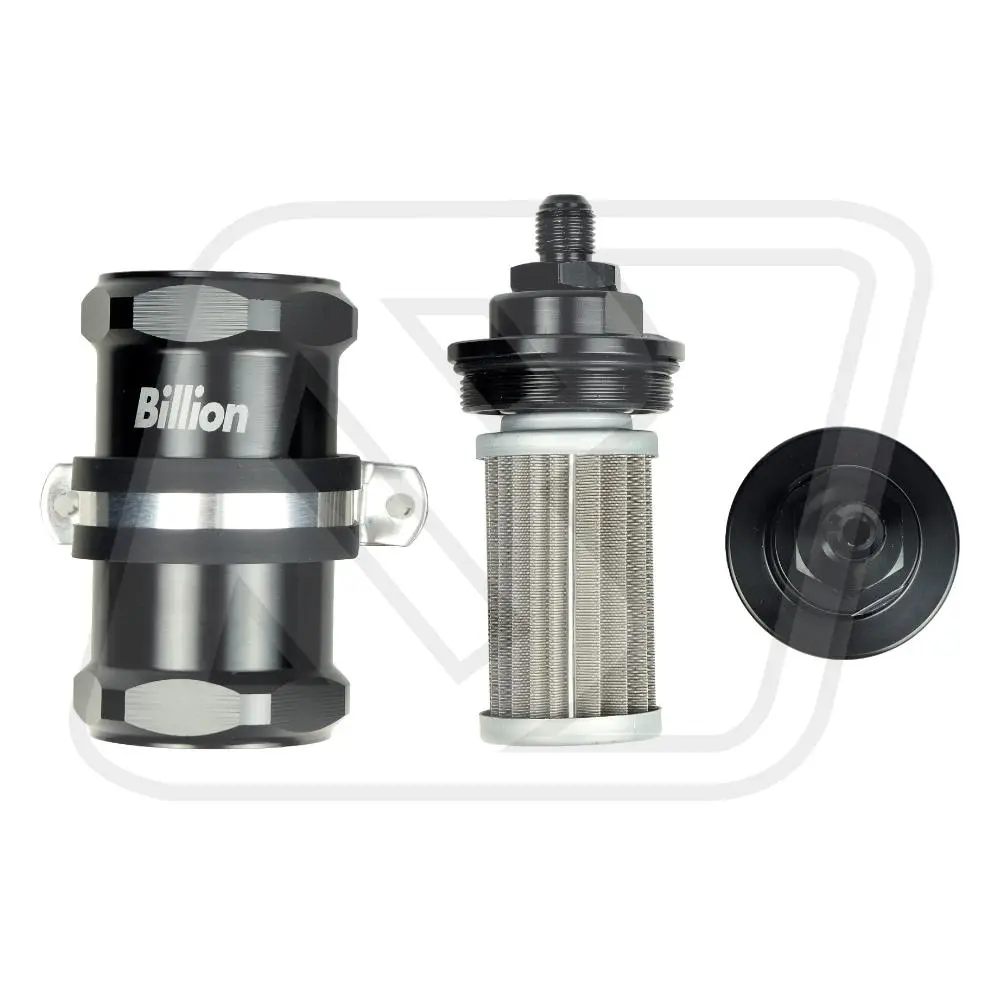 กรองน้ำมันเชื้อเพลิงสแตนเลส Billion AN6 100 Micron | Fuel Filter