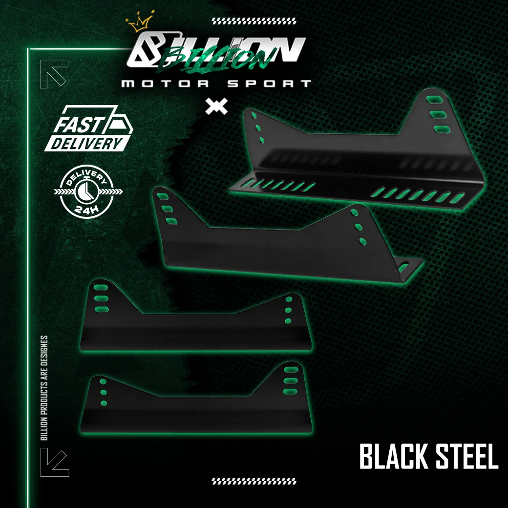 Billion ประกับเบาะเหล็กสีดำ