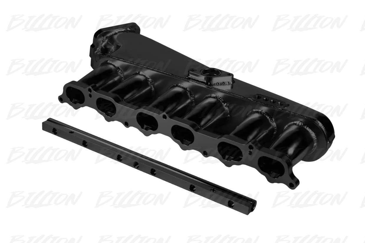 คอไอดี Billion CNC + ลิ้นปีกผีเสื้อ 90 mm + รางหัวฉีด Toyota 1JZ-GTE