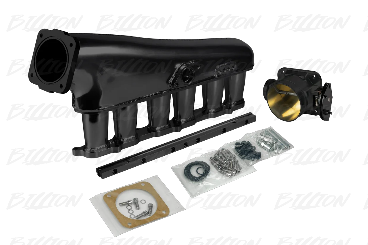 คอไอดี Billion CNC + ลิ้นปีกผีเสื้อ 90 mm + รางหัวฉีด Toyota 1JZ-GTE