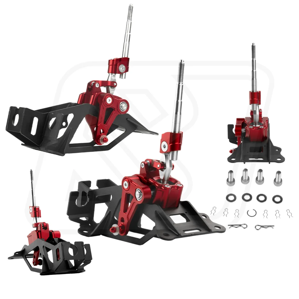 แท่นเกียร์ Billion CNC สำหรับ HONDA Jazz GE8 / GK5 [BLACK/RED]