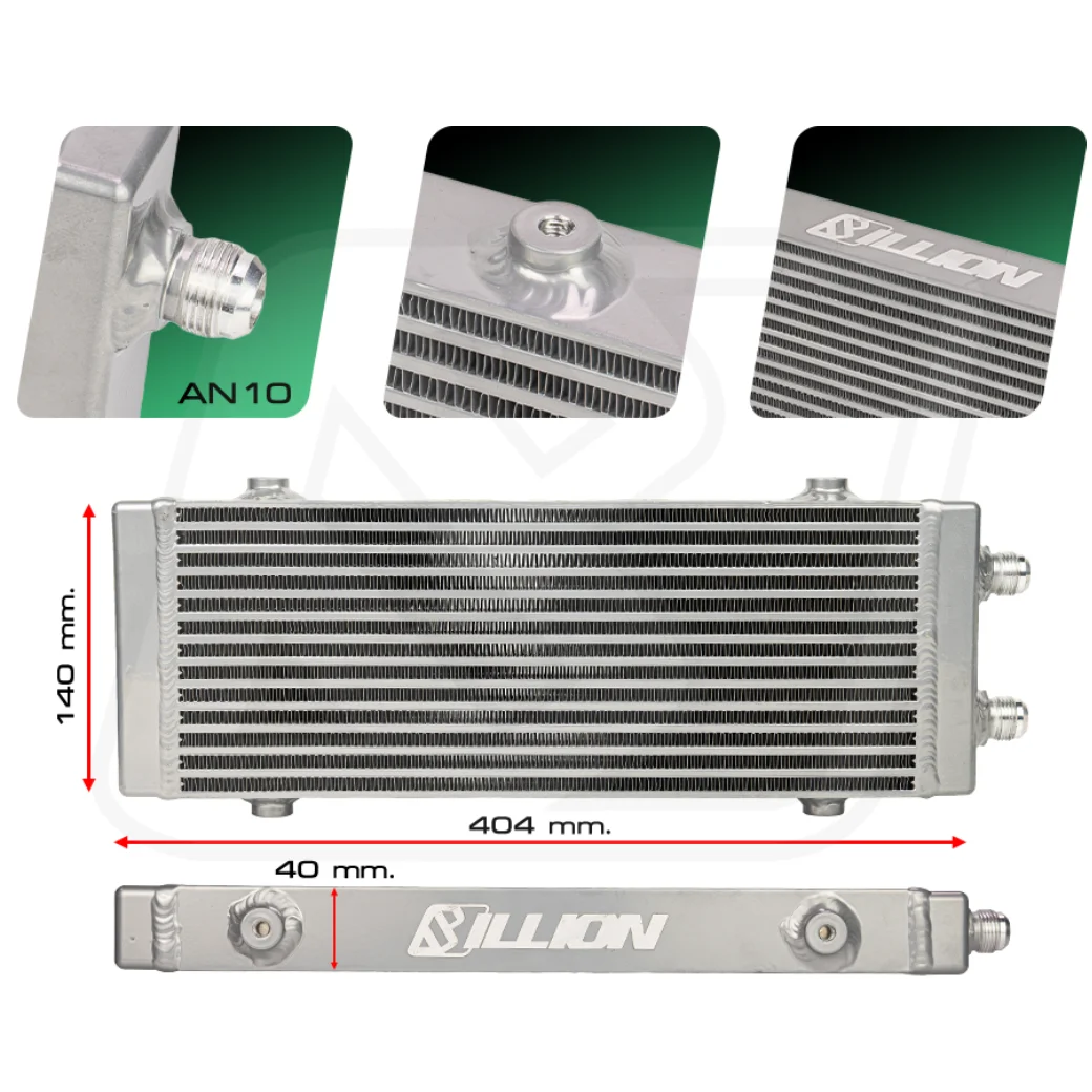 แผงออยคูลเลอร์ Billion AN10 Dual-Pass 410