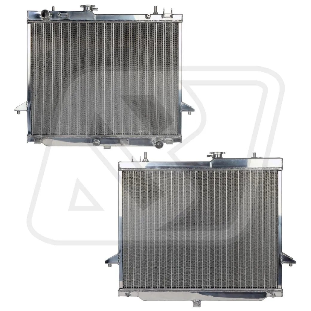 หม้อน้ำอลูมิเนียม Billion 2 ช่องใหญ่ ISUZU D-MAX 3.0L ปี 2012 (MT) หนา 50mm.