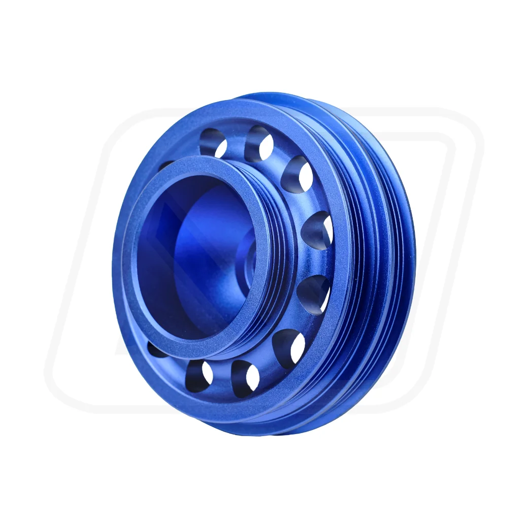 Billion Pulley สำหรับ HONDA เครื่อง D-Series (1 ชิ้น) สี BLUE / RED