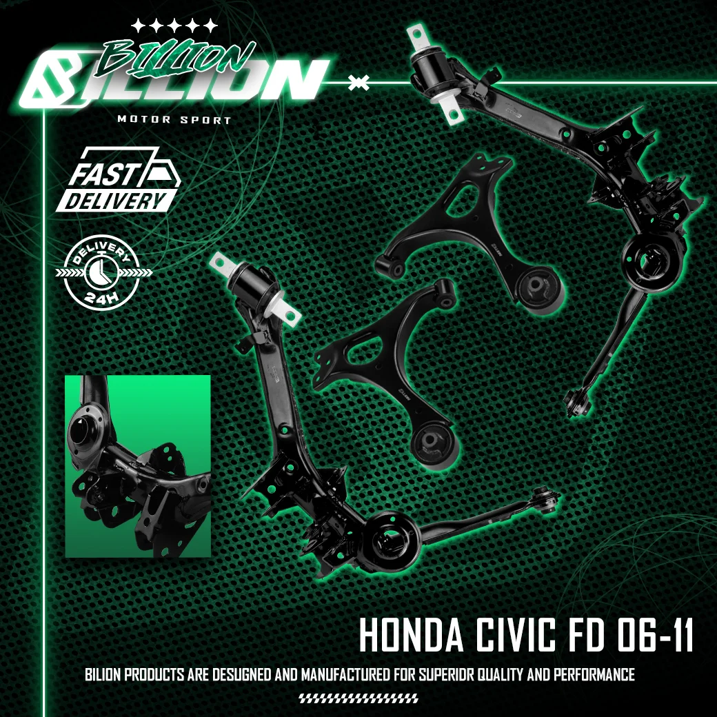 ชุดปีกนกล่าง หน้า Billion L/R สำหรับ HONDA Civic FD (2006–2011)