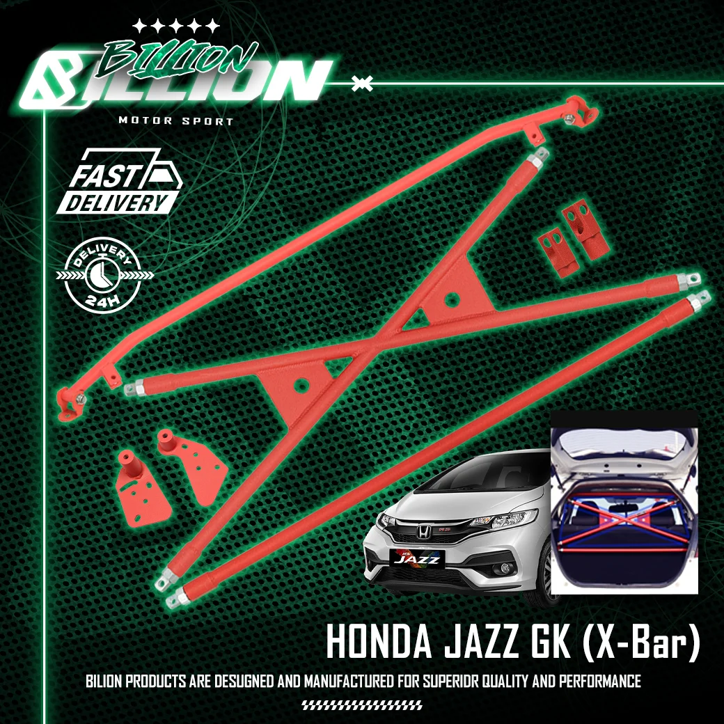 ค้ำโช๊ค Billion สำหรับ HONDA JAZZ GK [X-Bar]