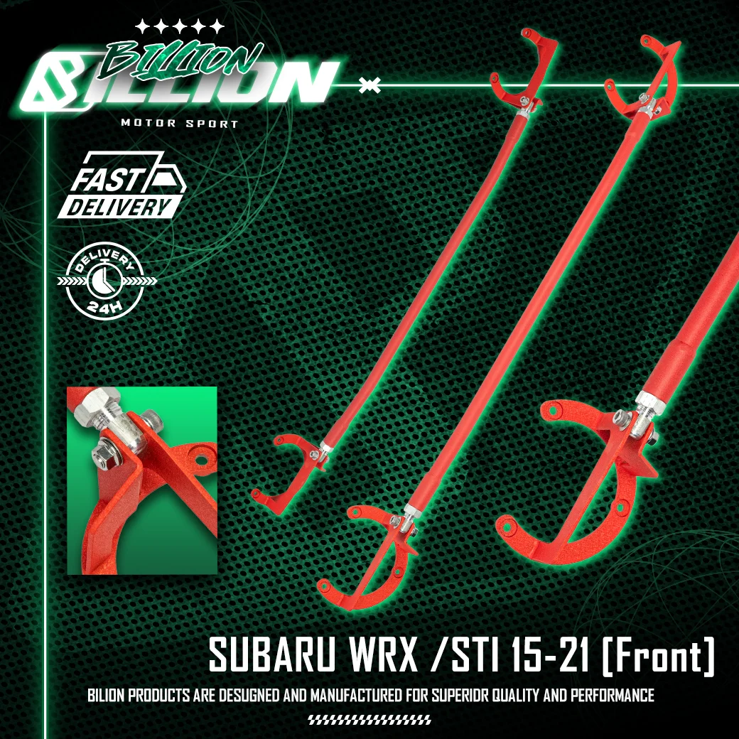 ค้ำโช๊คหน้า Billion สำหรับ SUBARU WRX / STI (2015–2021)