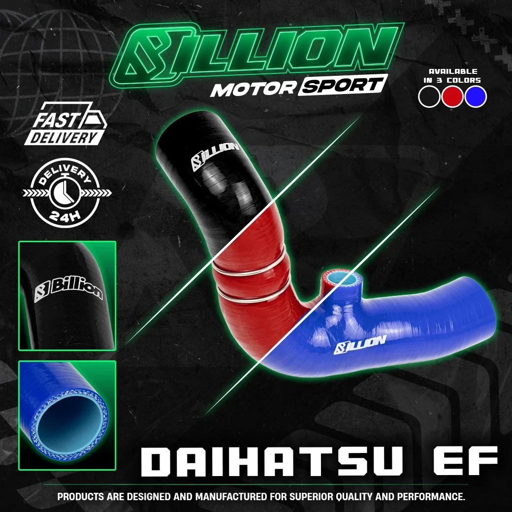 ท่อกรองอากาศ Billion Daihatsu เครื่อง EF [BLACK]