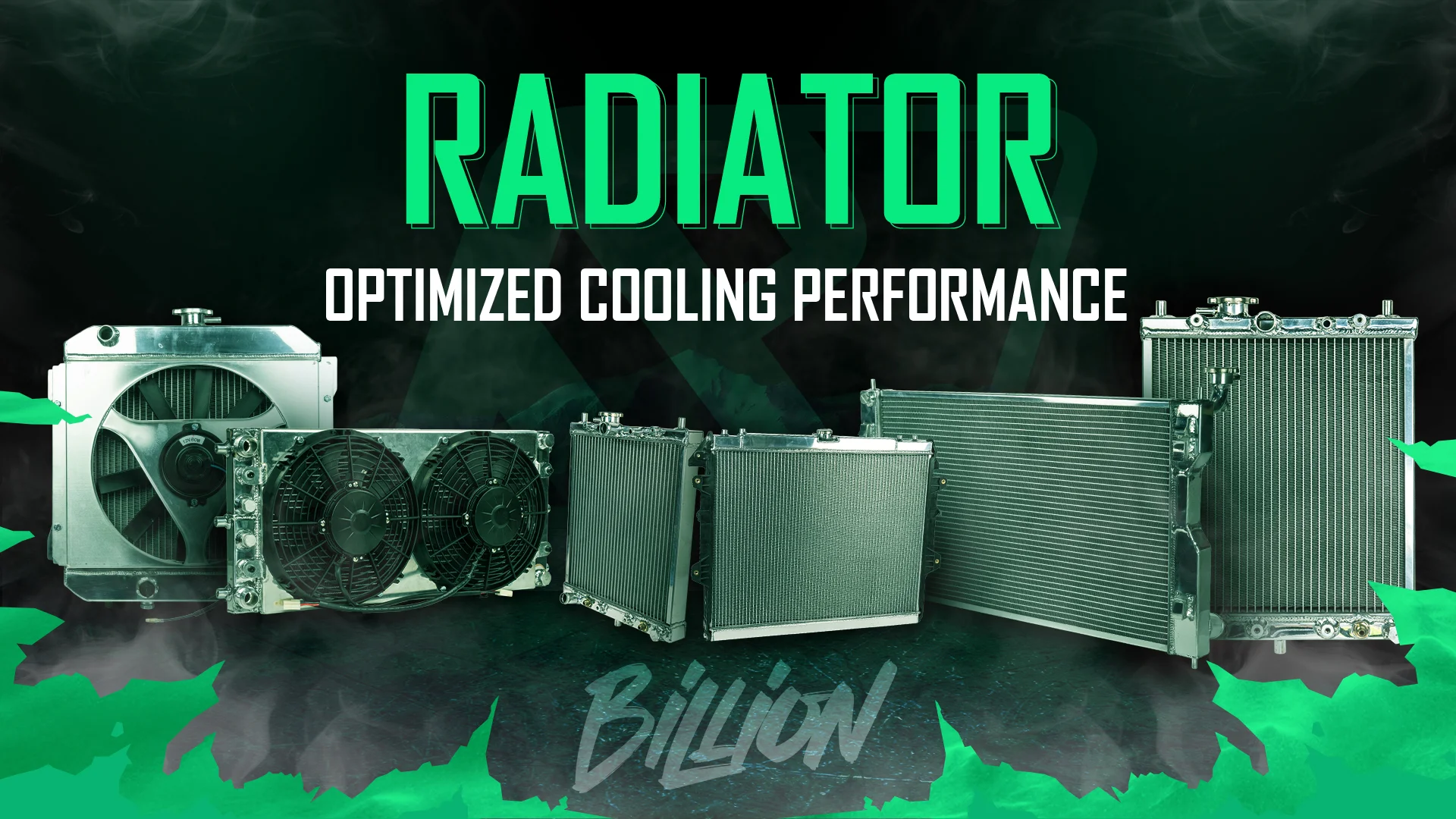 Billion Radiator Aluminum หม้อน้่ำอลูมิเนียม